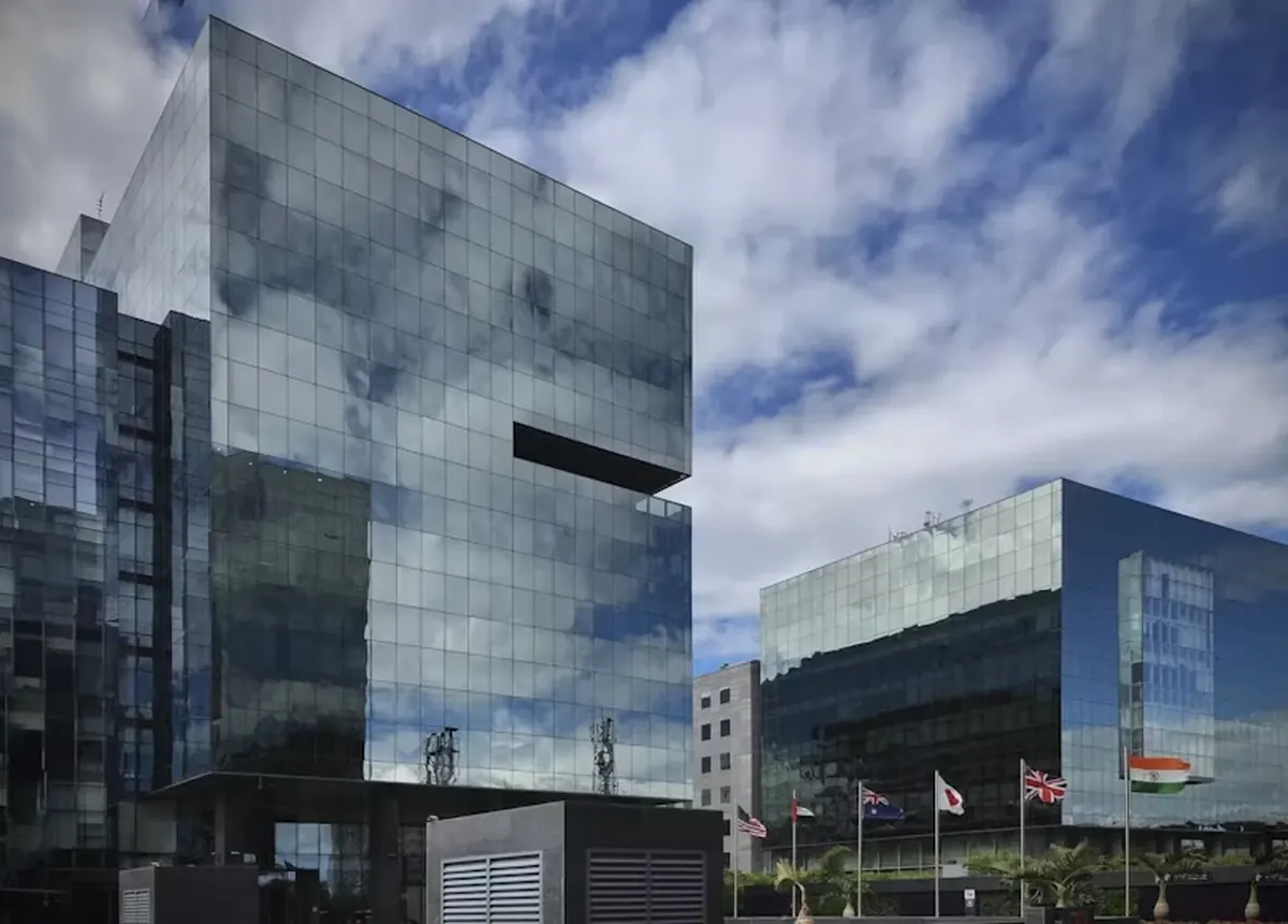 Corporate office building at Prabhavee Tech Park, Baner, Pune